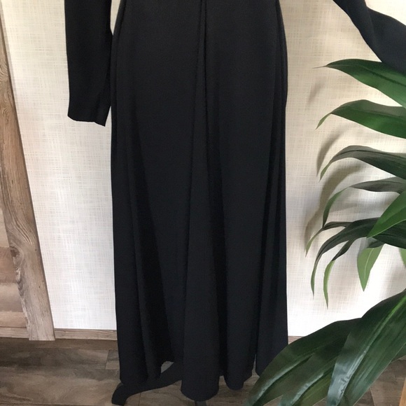 Great Quality Rosette Button Pleated Maxi Dress - Picture 4 of 8